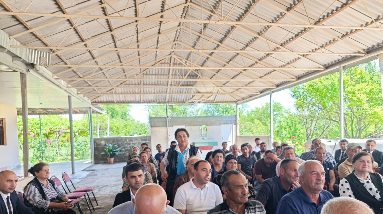 Goranboyda növbəti səyyar qəbul keçirildi - FOTOLAR